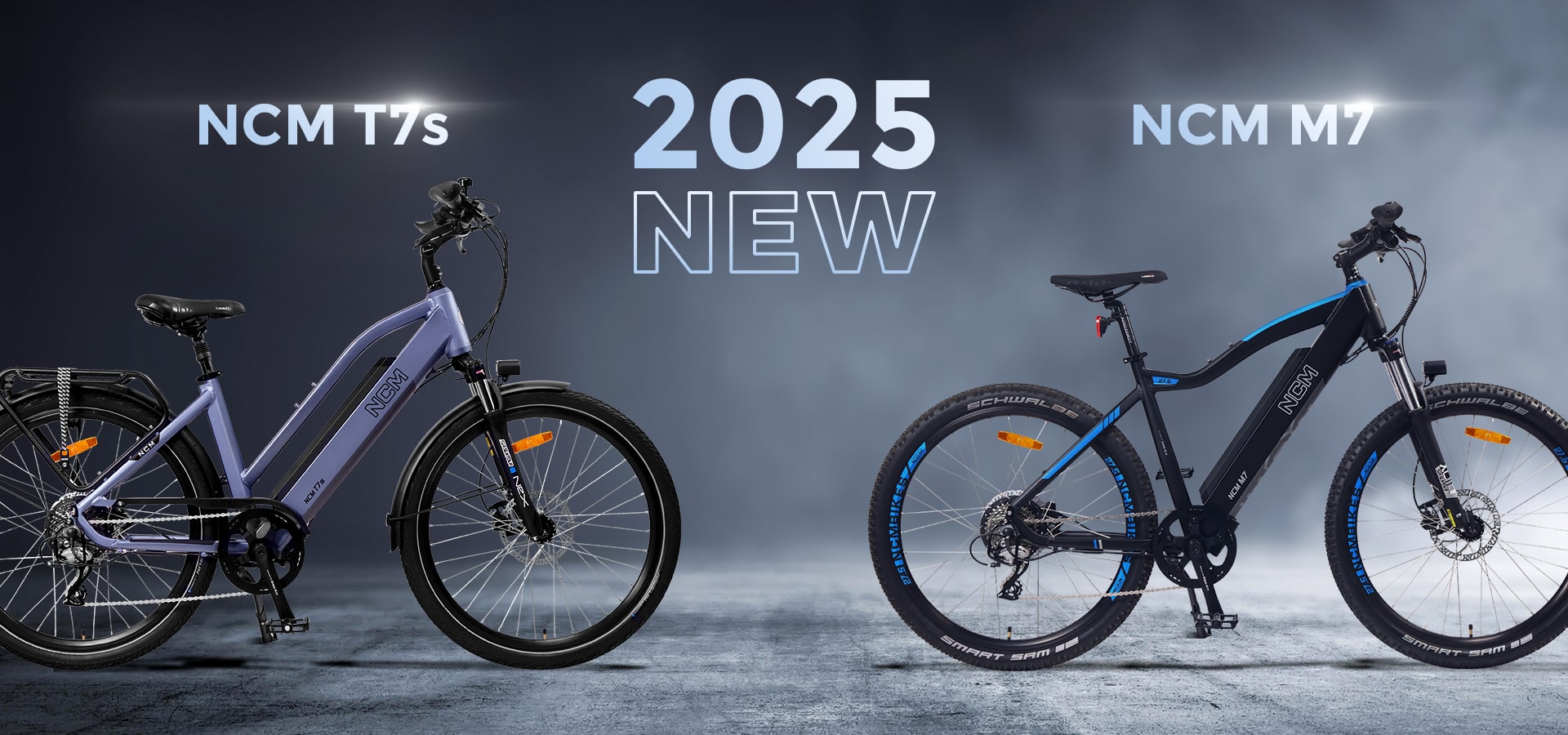 NCM M7 and T7s Launch Banner