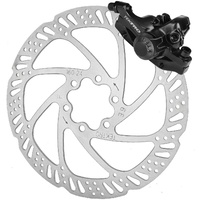 MD-M280,Front Mechanical Disc Brake,,W/Tektro logo,W/TR160-24 rotor,Stainless,IS, A-2,Black