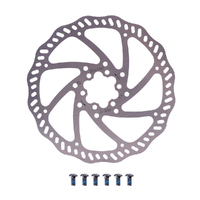 Disc Brake Rotor TR160 mm  Silver