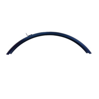 Mudguard,EL, 26, Black, for NCM MIAMI, 26",rear mudguard, alloy