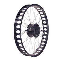 LEISGER Rear Motor Wheel RM600S6-22 [26 Black] for Aspen and Aspen Plus