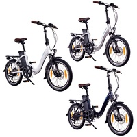NCM Paris Folding E-Bike 250W 36V 15Ah 540Wh Battery Size 20