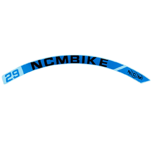 NCM Bikes rim sticker 29 inch Moscow [Blue]