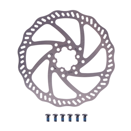 Disc Brake Rotor TR160 mm  Silver