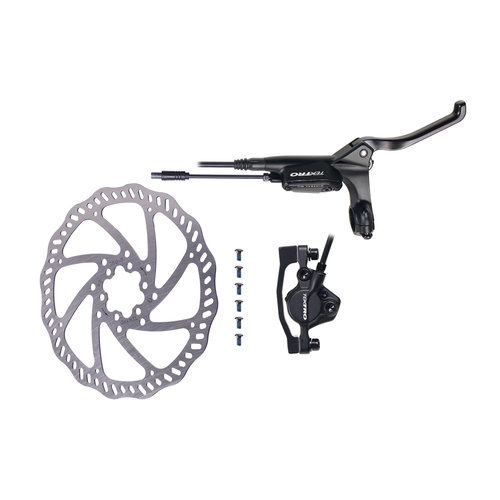 Right-Front Hydraulic Disc E-Brake Lever kit, 800mm, 180mm disc. Moscow Plus 26", 27.5" Aspen +