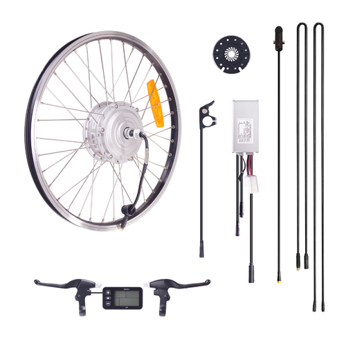 Das-Kit E-Bike Front Motor Conversion Kit, 36V 250W with L6 Display 20"