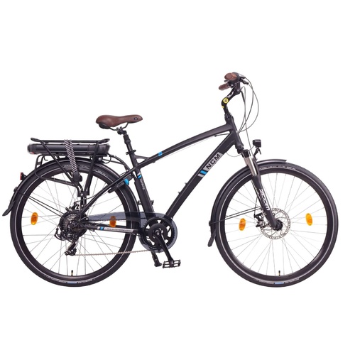 NCM Hamburg Trekking E-Bike, City-Bike, 36V 13Ah 60Nm, 468Wh Battery 28" [Black]