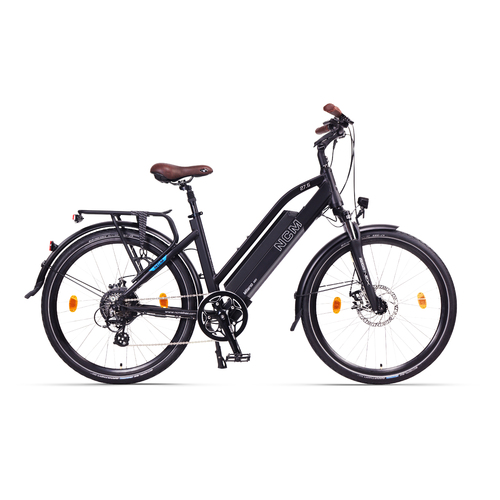NCM Milano Trekking E-Bike, City-Bike, 48V 13Ah 60Nm, 624Wh Battery [White - 27.5"]