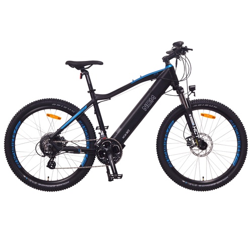NCM M3 Electric Mountain Bike, E-Bike, 300W, E-MTB, 48V 12Ah, 576Wh Battery [Black 27.5"]