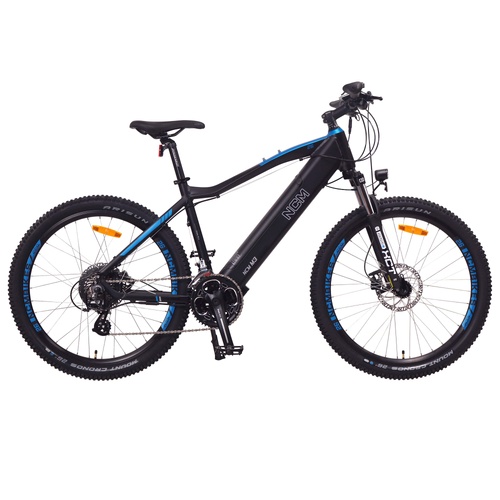 NCM M3 Electric Mountain Bike, E-Bike, 300W, E-MTB, 48V 12Ah, 576Wh Battery [Black 26"]
