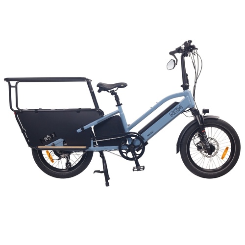 NCM CG7 Step Thru Cargo E-Bike, 300W, 48V 19Ah 912Wh Battery [Lavender Blue 20"]